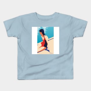 Swimming Time Kids T-Shirt